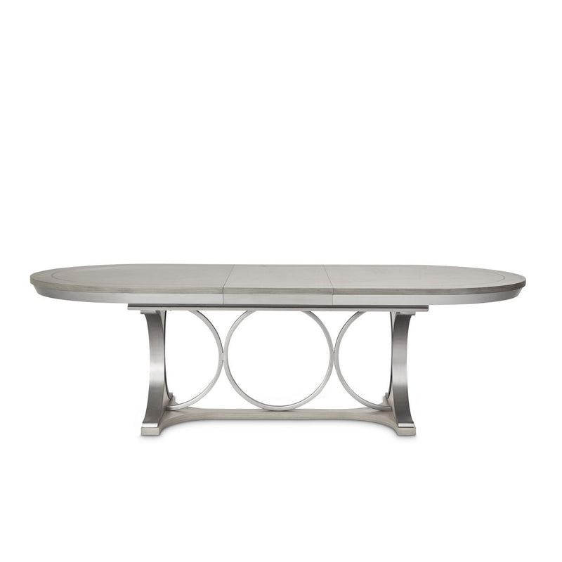 Eclipse - Oval Dining Table - Moonlight Gray.