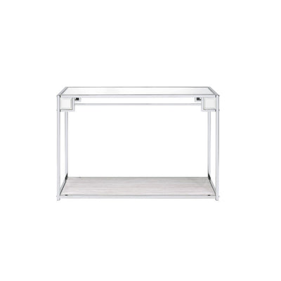 Asbury - Accent Table - Mirrored, Chrome - Grand Furniture GA