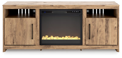 Hyanna - TV Stand With Fireplace Insert