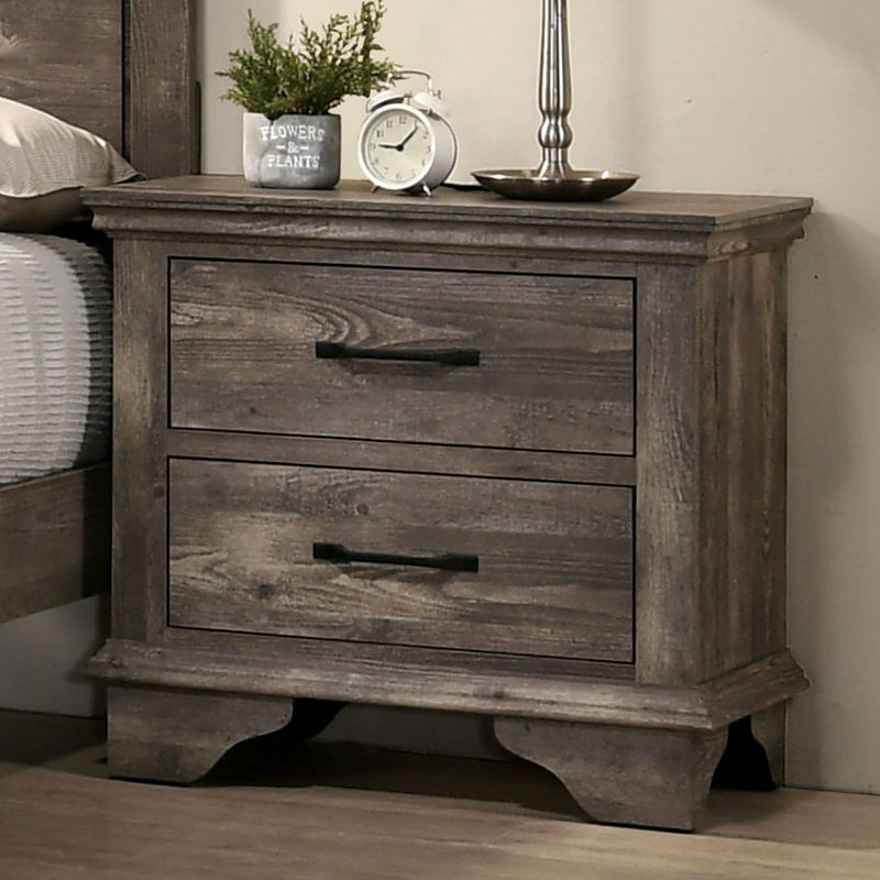 Fortworth - Nightstand - Gray