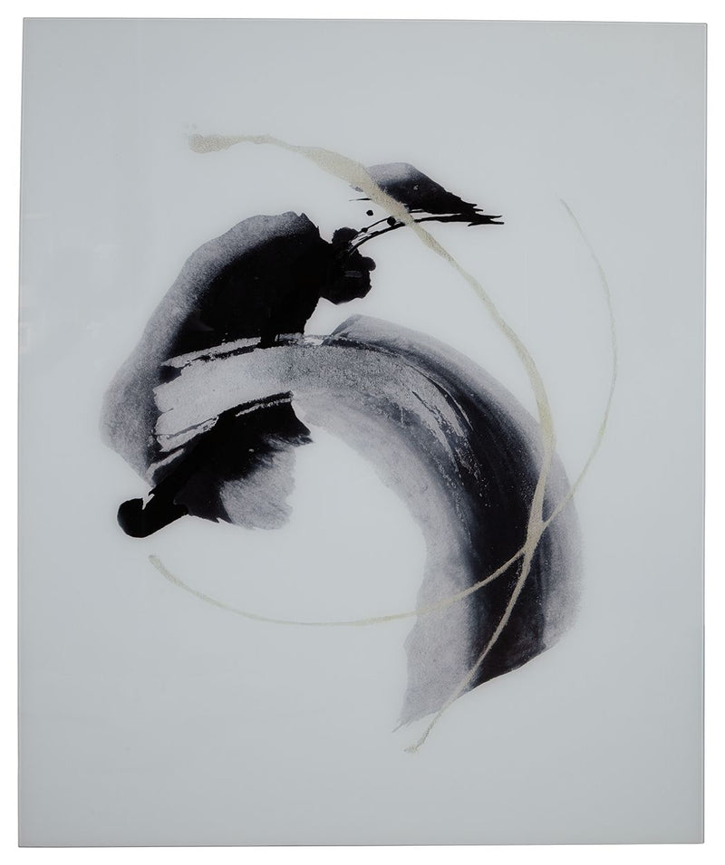 Jenise - Black / Silver/champagne - Wall Art