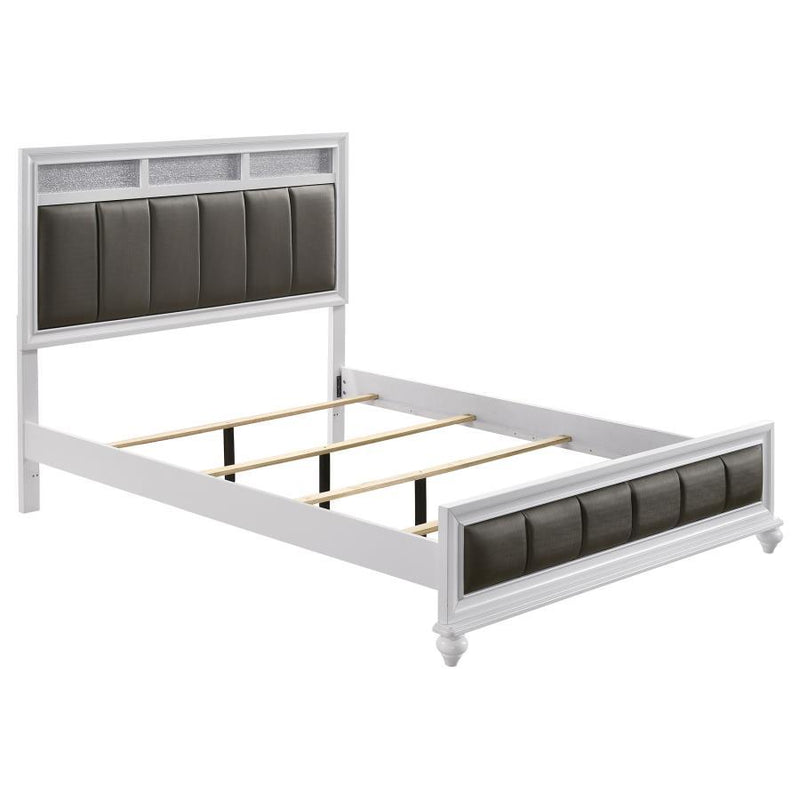 Barzini - Upholstered Panel Bed.