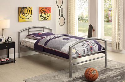 Baines - Metal Bed with Arched Headboard - Grand Furniture GA