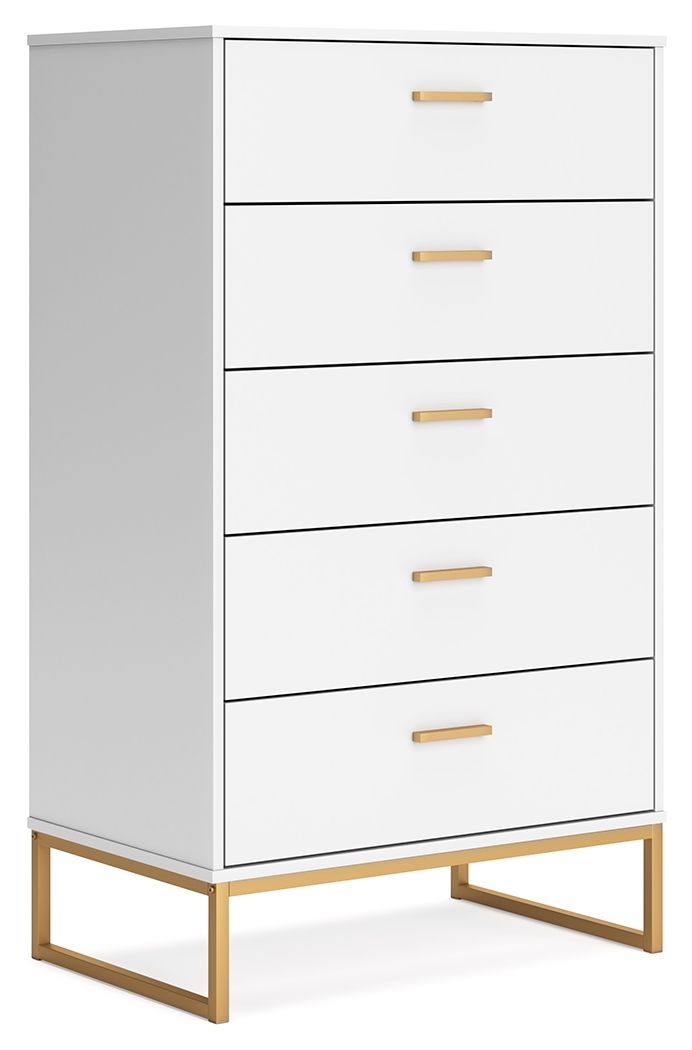 Socalle - Two-tone - Five Drawer Chest