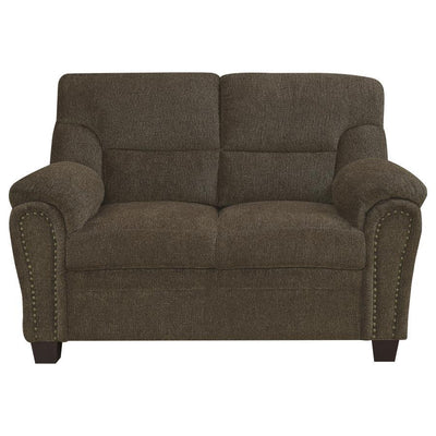 Clemintine - Upholstered Loveseat with Nailhead Trim - Grand Furniture GA