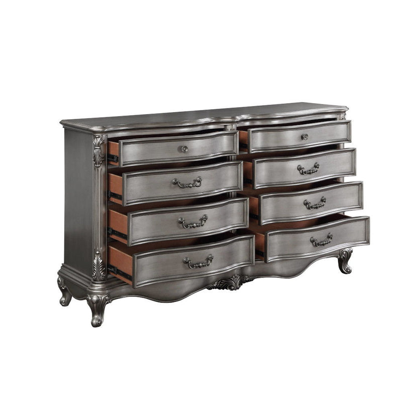 Ausonia - Dresser - Antique Platinum - Finish