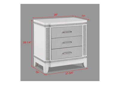 Ariane - Nightstand - White.