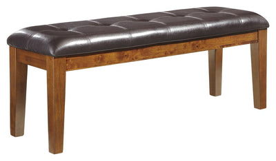 Ralene - Medium Brown - Large Uph Dining Room Bench.