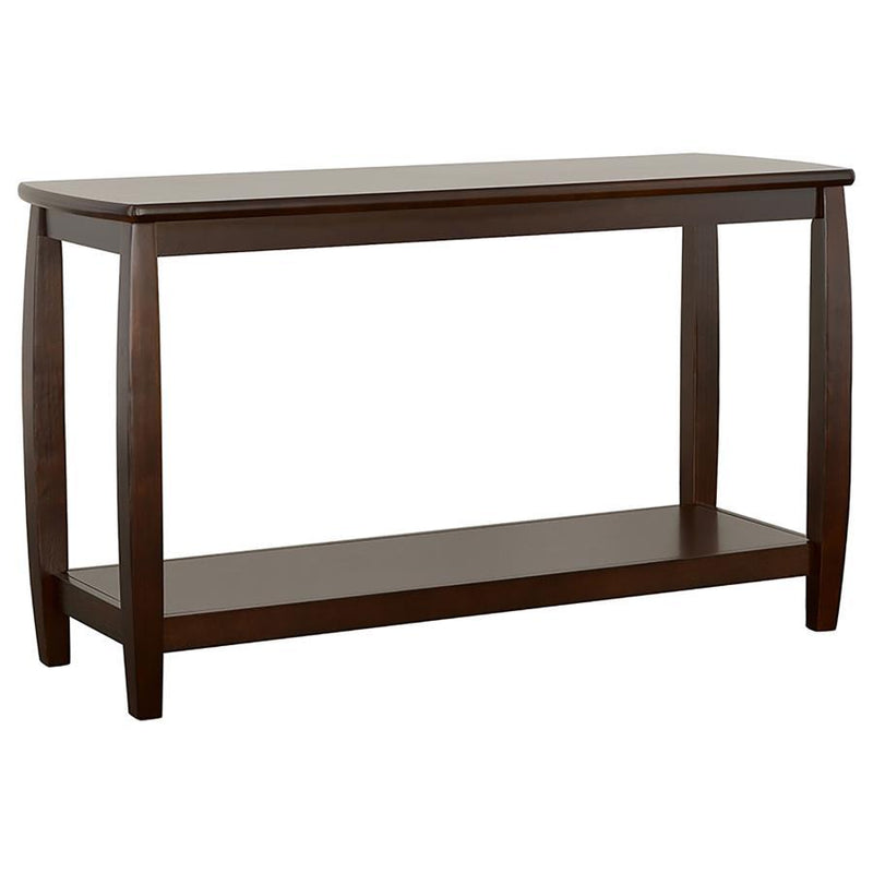 Dixon - Rectangular Sofa Table With Lower Shelf - Espresso.