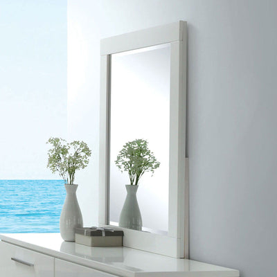 Christie - Mirror - White - Grand Furniture GA