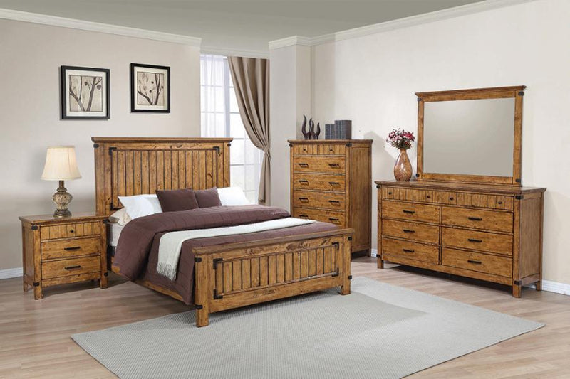 Brenner - Panel Bed Bedroom Set.