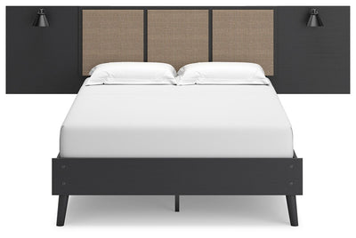 Charlang - Panel Platform Bed With Extensions