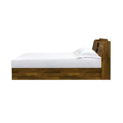 Hestia - Queen Bed - Walnut Finish - Grand Furniture GA