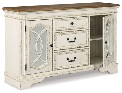 Realyn - Chipped White - Dining Room Server - Grand Furniture GA