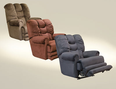 Malone - Lay Flat Recliner With Extended Ottoman