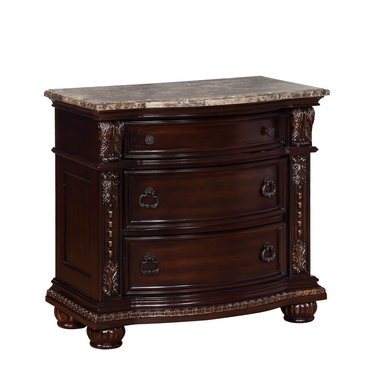 Stanley - Nightstand - Dark Brown.