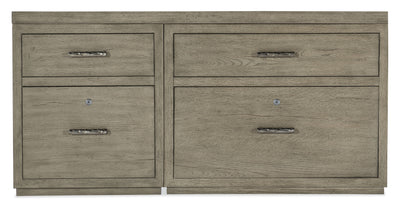 Linville Falls - Credenza 60" Top - Small File And Lateral File