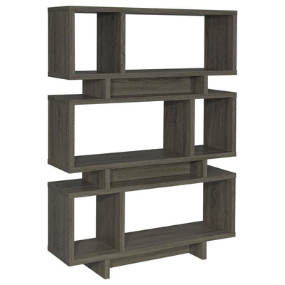 Reid - 4-Tier Open Back Bookcase - Grand Furniture GA