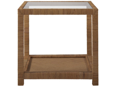 Escape - Long Key End Table - Dark Brown.