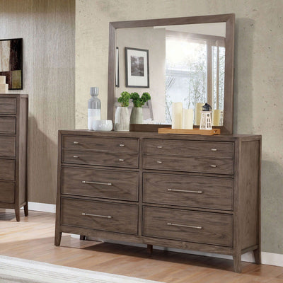 Tawana - Dresser - Warm Gray - Grand Furniture GA