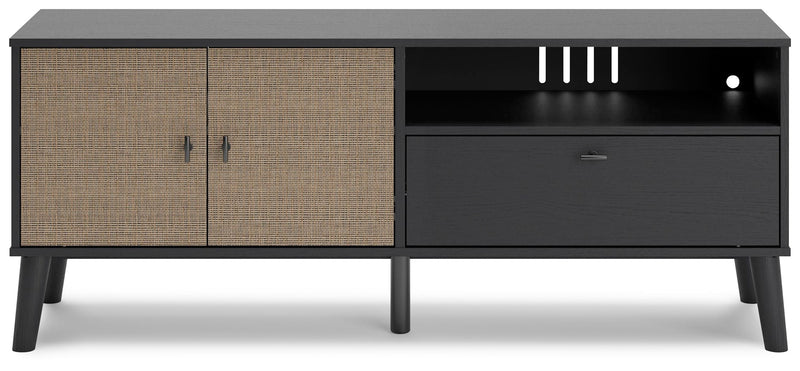 Charlang - Dark Gray - Medium TV Stand.