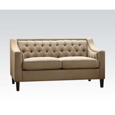 Suzanne - Loveseat - Beige Fabric - Grand Furniture GA