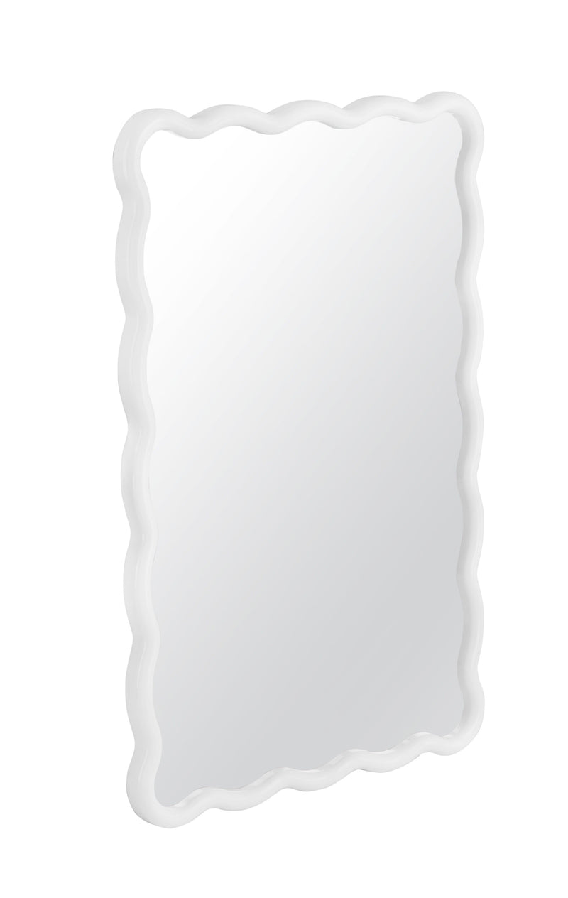 Bryony - Rectangular Wall Mirror - White
