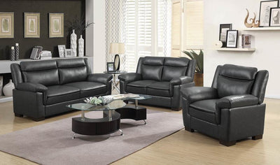 Arabella - Faux Leather Living Room Set - Grand Furniture GA