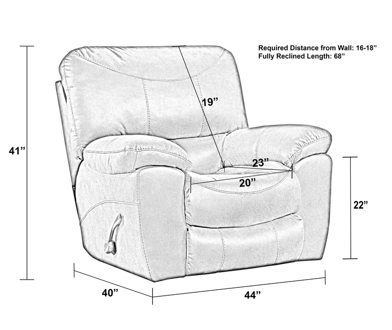 Trent - Power Recliner - Charcoal