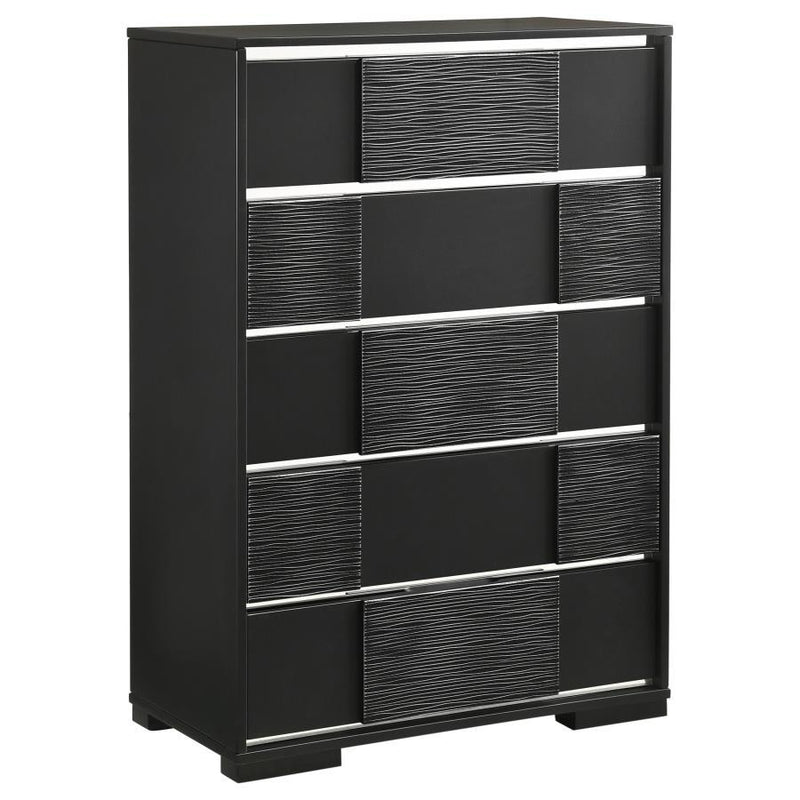 Blacktoft - 5-Drawer Chest - Black.