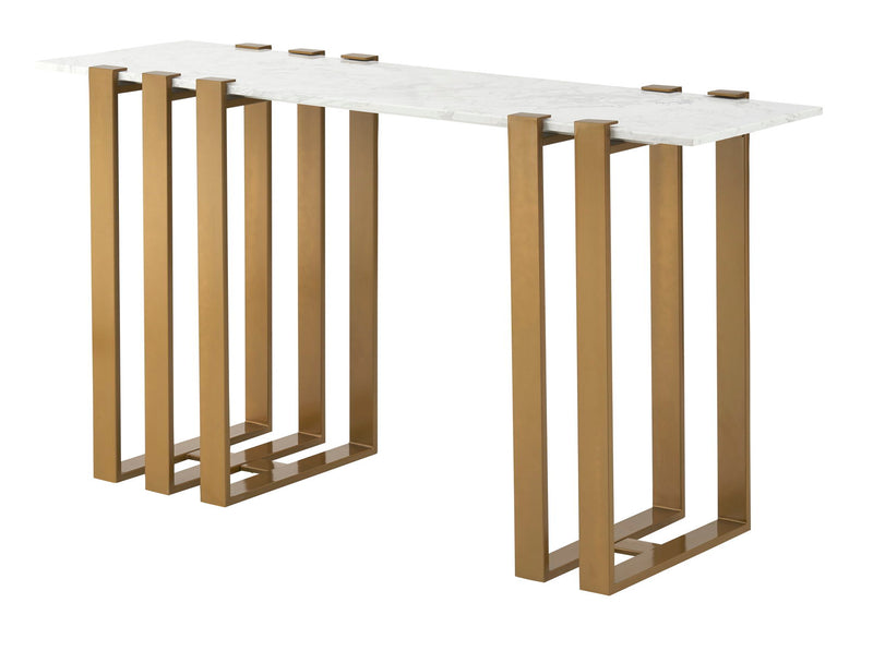 Cleo - Marble Top Console - 2 Cartons.