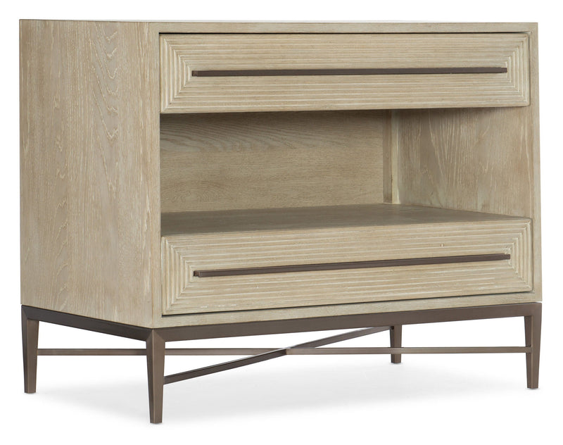 Cascade - 2-Drawer Nightstand.