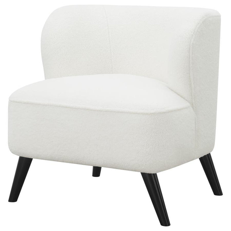 Alonzo - Upholstered Track Arms Accent Chair - Natural.