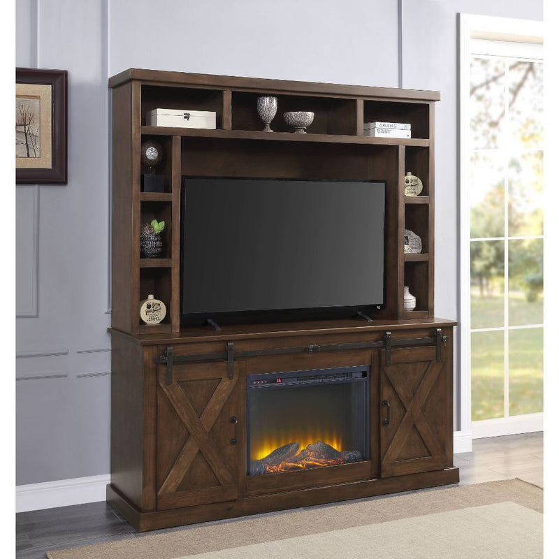 Aksel - Entertainment Center - Walnut - Grand Furniture GA