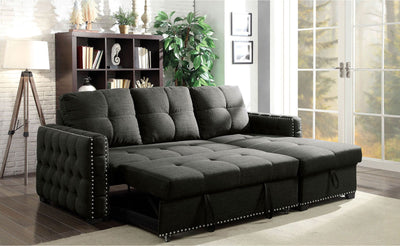 Demi - Sectional - Dark Gray - Grand Furniture GA