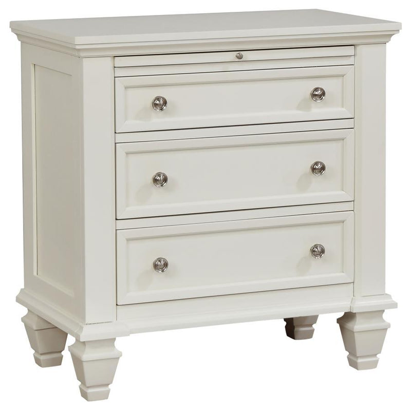 Sandy Beach - 3-drawer Nightstand.