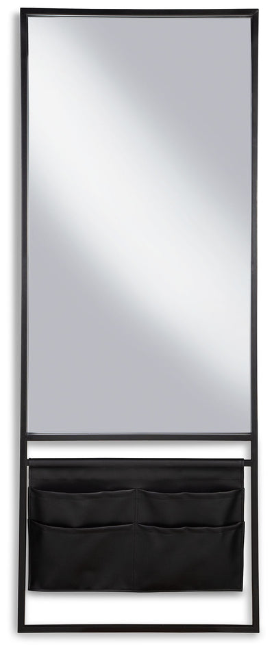 Floxville - Black - Floor Mirror.