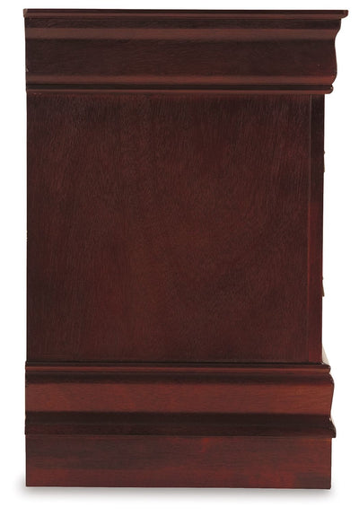 Alisdair - Reddish Brown - Two Drawer Night Stand.