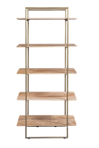 Adrienne - Etagere Bookcase - Light Brown