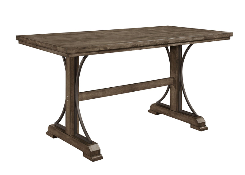 Quincy - Rect Counter Height Dining Table - Brown - Grand Furniture GA