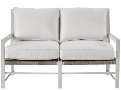 Coastal Living Outdoor - Tybee Loveseat - Pearl Silver.