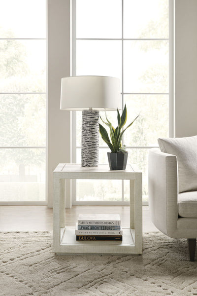 Cascade - End Table - Beige.