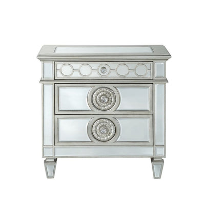 Varian - Nightstand - Mirrored - Grand Furniture GA