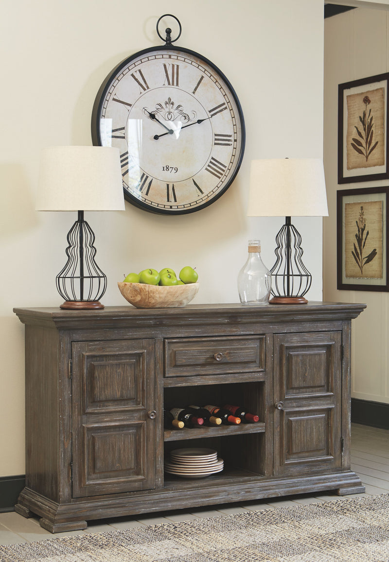 Wyndahl - Rustic Brown - Dining Room Server.