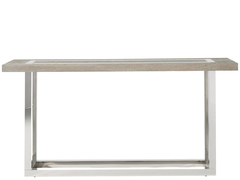 Modern - Wyatt Console Table - Pearl Silver