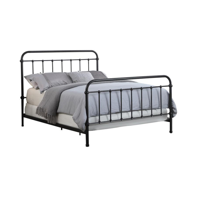 Livingston - Panel Metal Bed