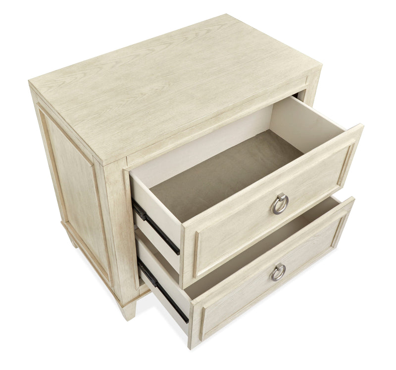 Sheridan - Drawer Nightstand - Limestone.