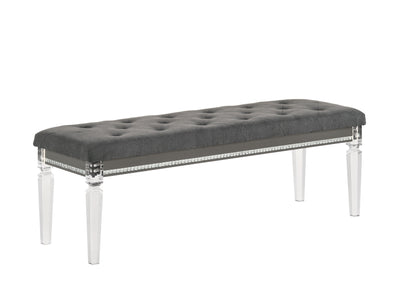 Giovani - Bench - Gray - Grand Furniture GA