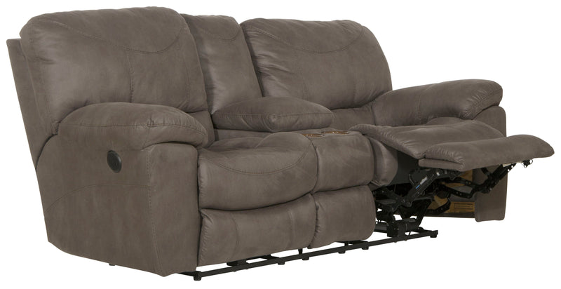 Trent - Reclining Console Loveseat