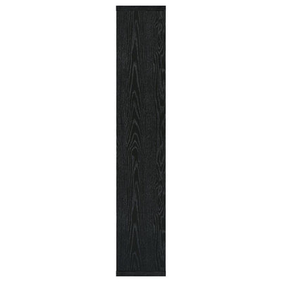 Linbrook - 10-Shelf Bookcase - Black Oak